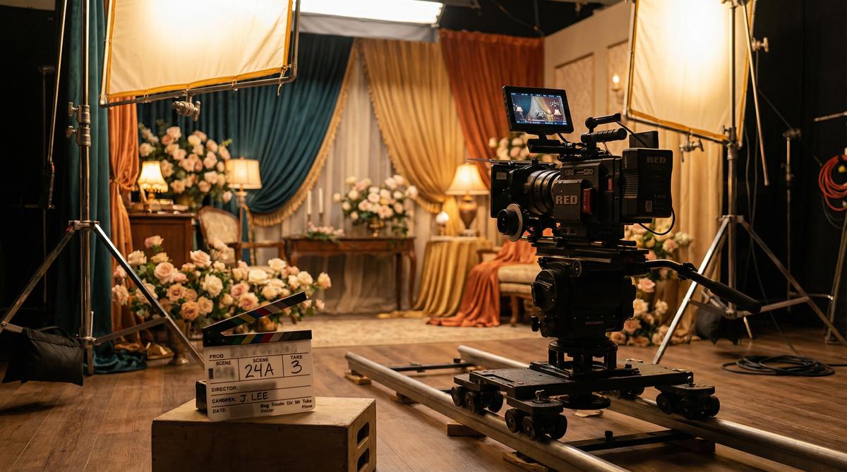 在线看片传媒原创影视作品《光影之约》幕后制作传媒教程